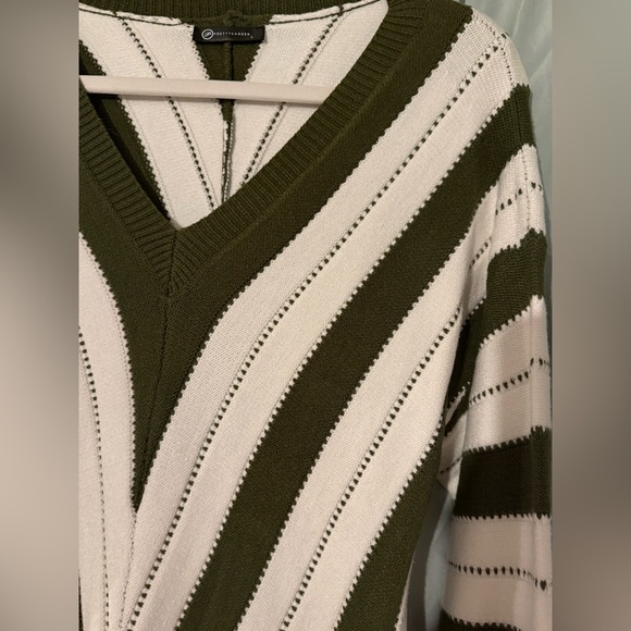 Cozy Striped Sweater by Pretty Garden - Picture 4 of 5